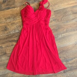 Cindys Red Bridesmaid Dresses